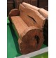Mesa y escaños madera