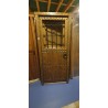 Puerta exterior madera maciza 