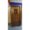 Puerta exterior pino maciza PARTIDA