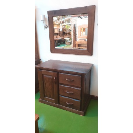 Mueble de castaño baño