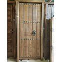 Puerta exterior pino maciza PARTIDA
