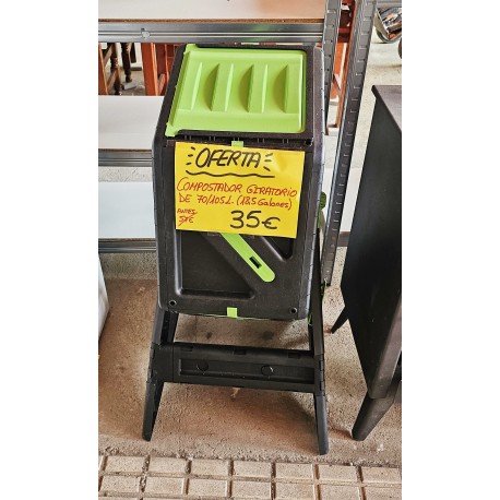 Compostador giraotrio
