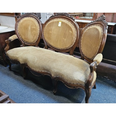 Sofá tresillo antiguo