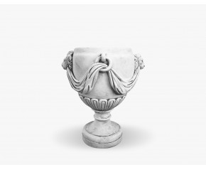 Jarrón con cara de leon