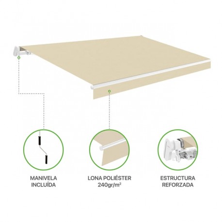 toldo extensible terraza