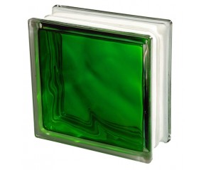Bloque vidrio verde