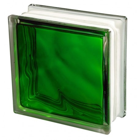 Bloque vidrio verde